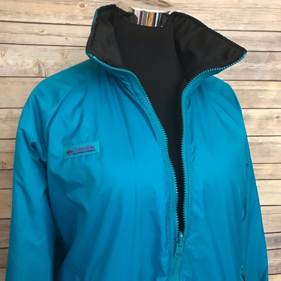 Columbia Vintage Reversible Jacket full zip puffer - Picture 3 of 8